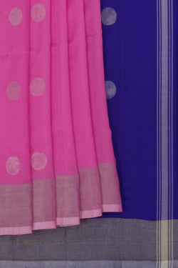 Image of Uppada Silk Pink Saree