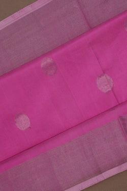 Image of Uppada Silk Pink Saree