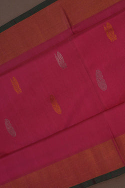 Image of Uppada Silk Pink Saree