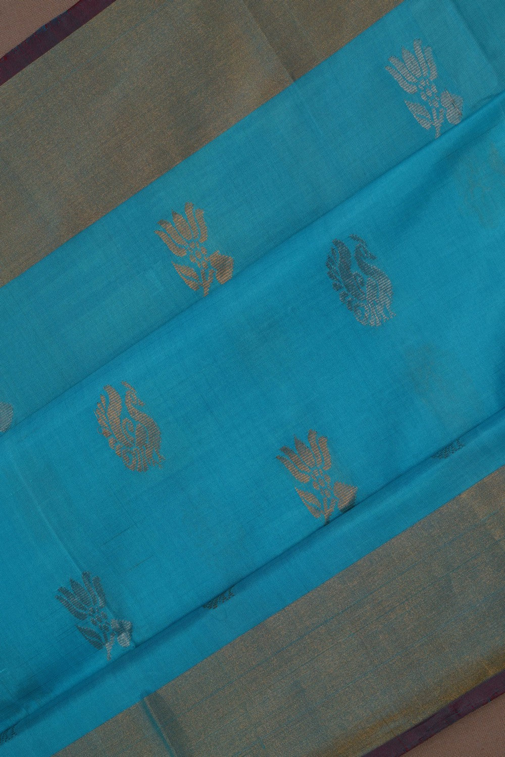 Uppada Silk Blue Saree