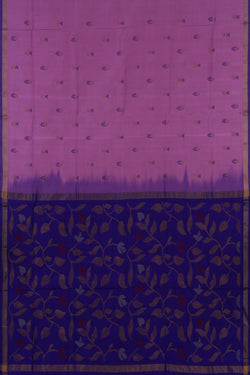Image of Uppada Silk Lavender Pink Saree