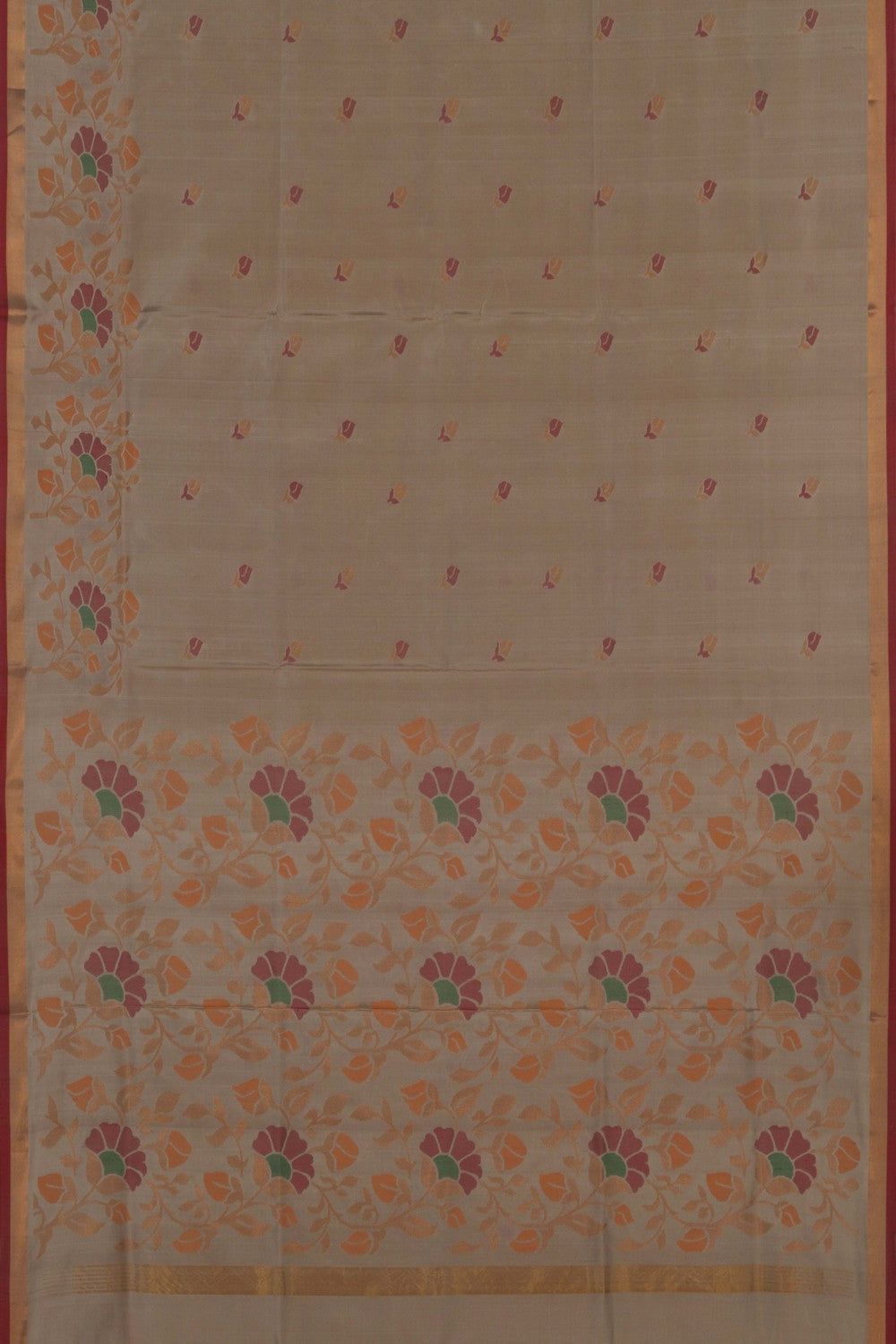 Uppada Silk Beige Saree