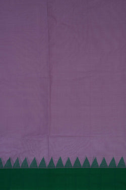 Image of Uppada Cotton Purple Saree