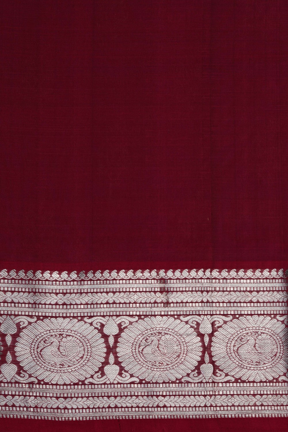 Image of Venkatagiri Silk Purple Saree