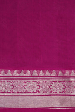 Image of Venkatagiri Silk Purple Saree