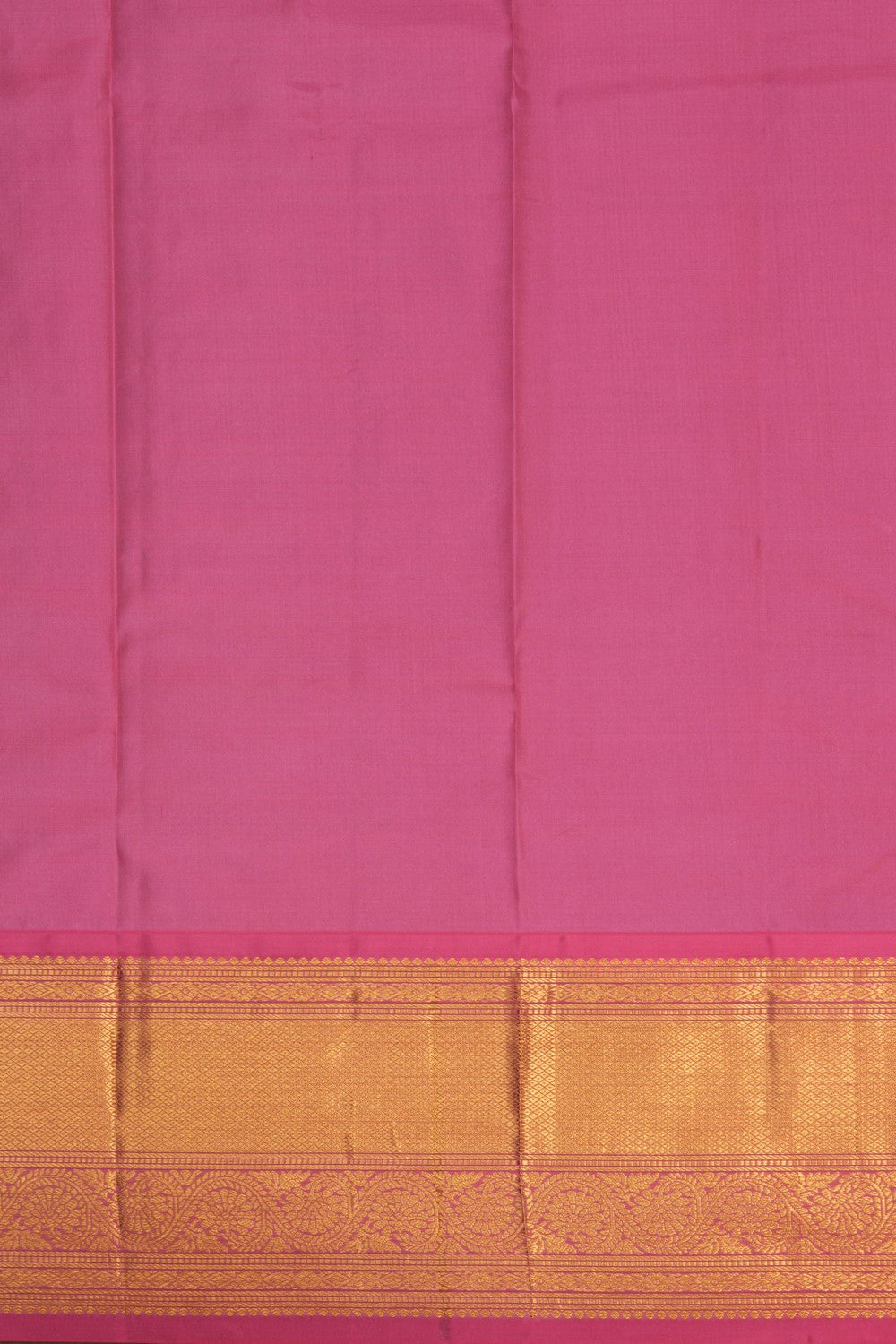 Image of Kanchipattu Pavada Teal Green Green Unstitched Set