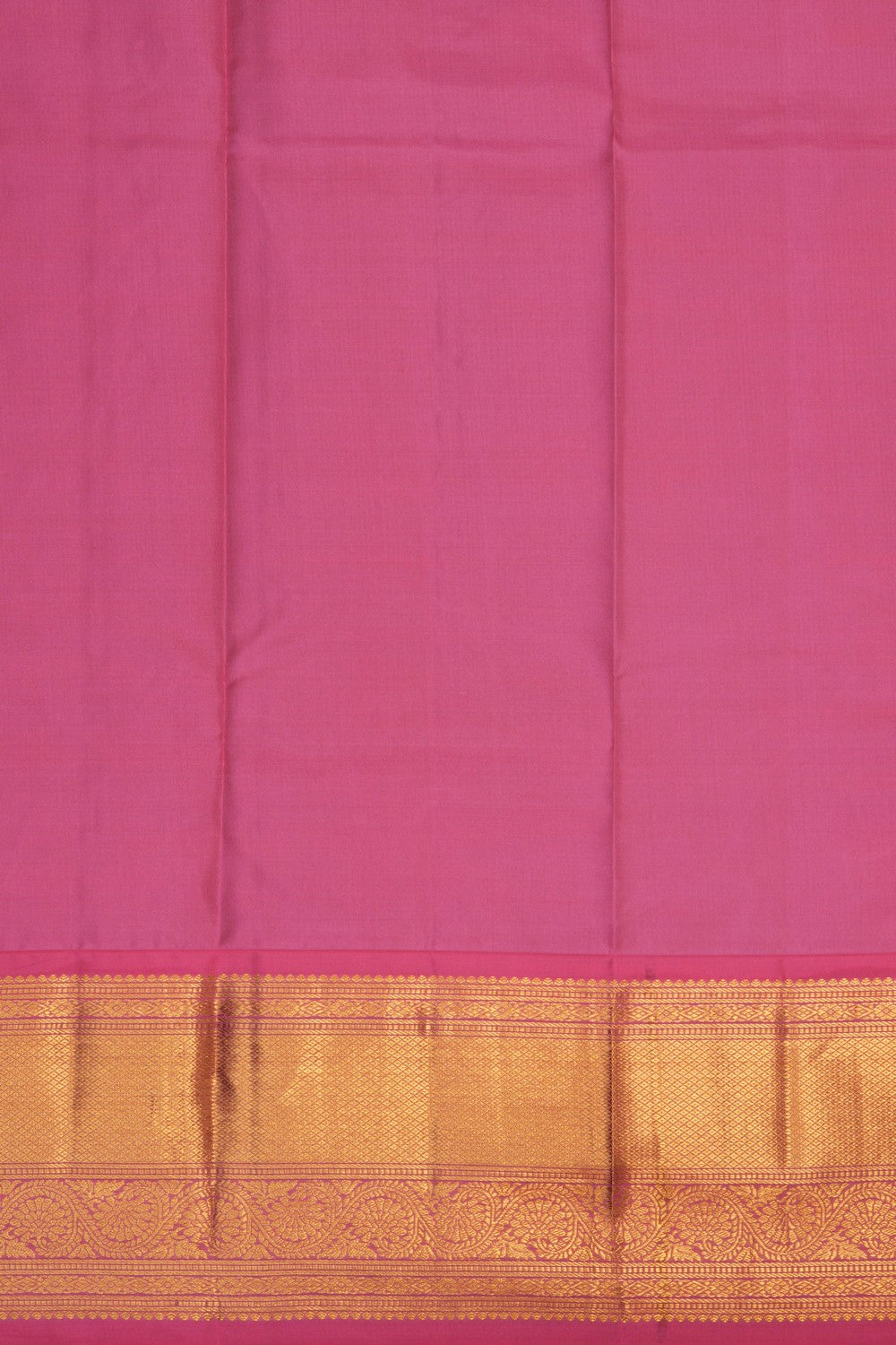 Kanchipattu Pavada Green Unstitched Set