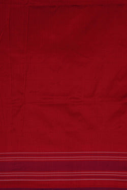 Image of Pochampally Ikat Silk Green Saree