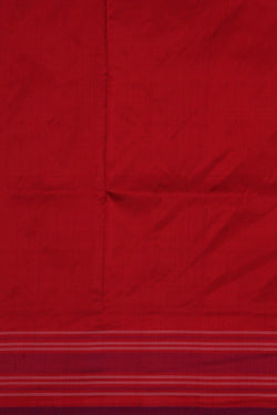 Image of Pochampally Ikat Silk Grey Saree