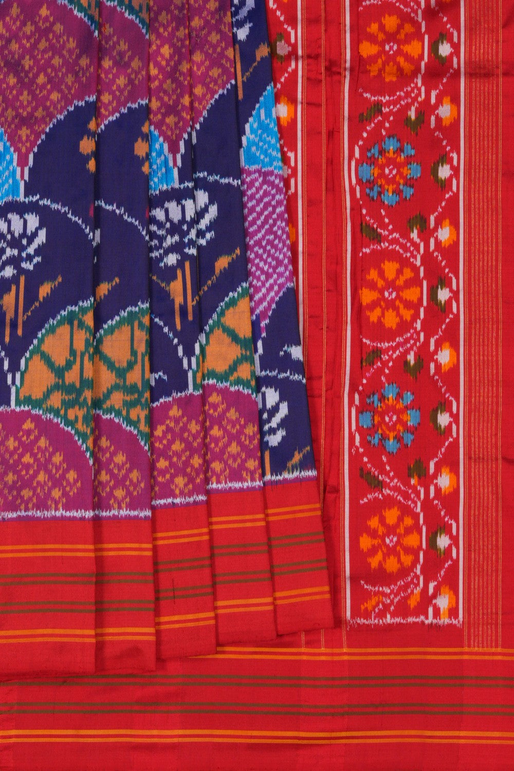 Pochampally Ikat Silk Saree