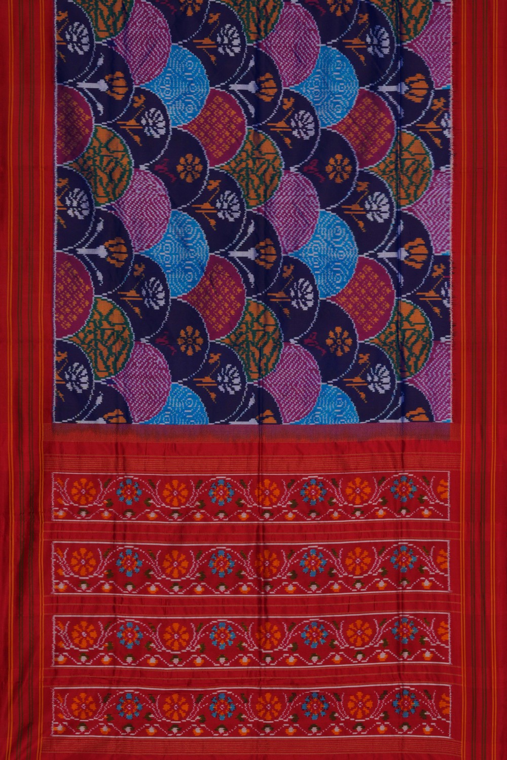 Pochampally Ikat Silk Saree