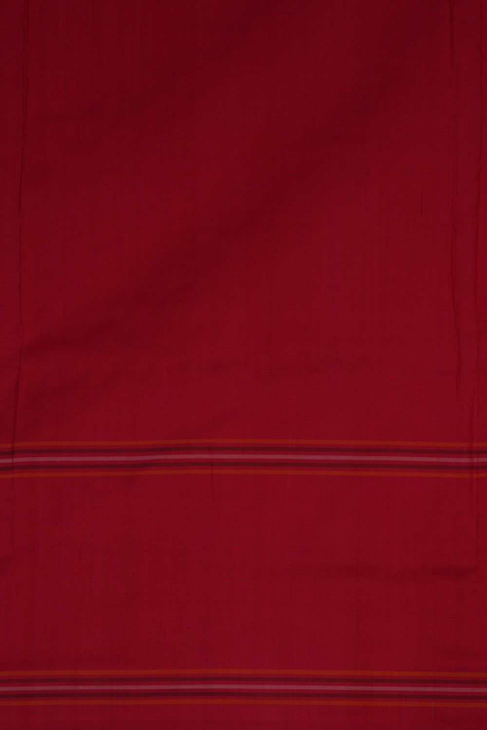 Pochampally Ikat Silk White Saree