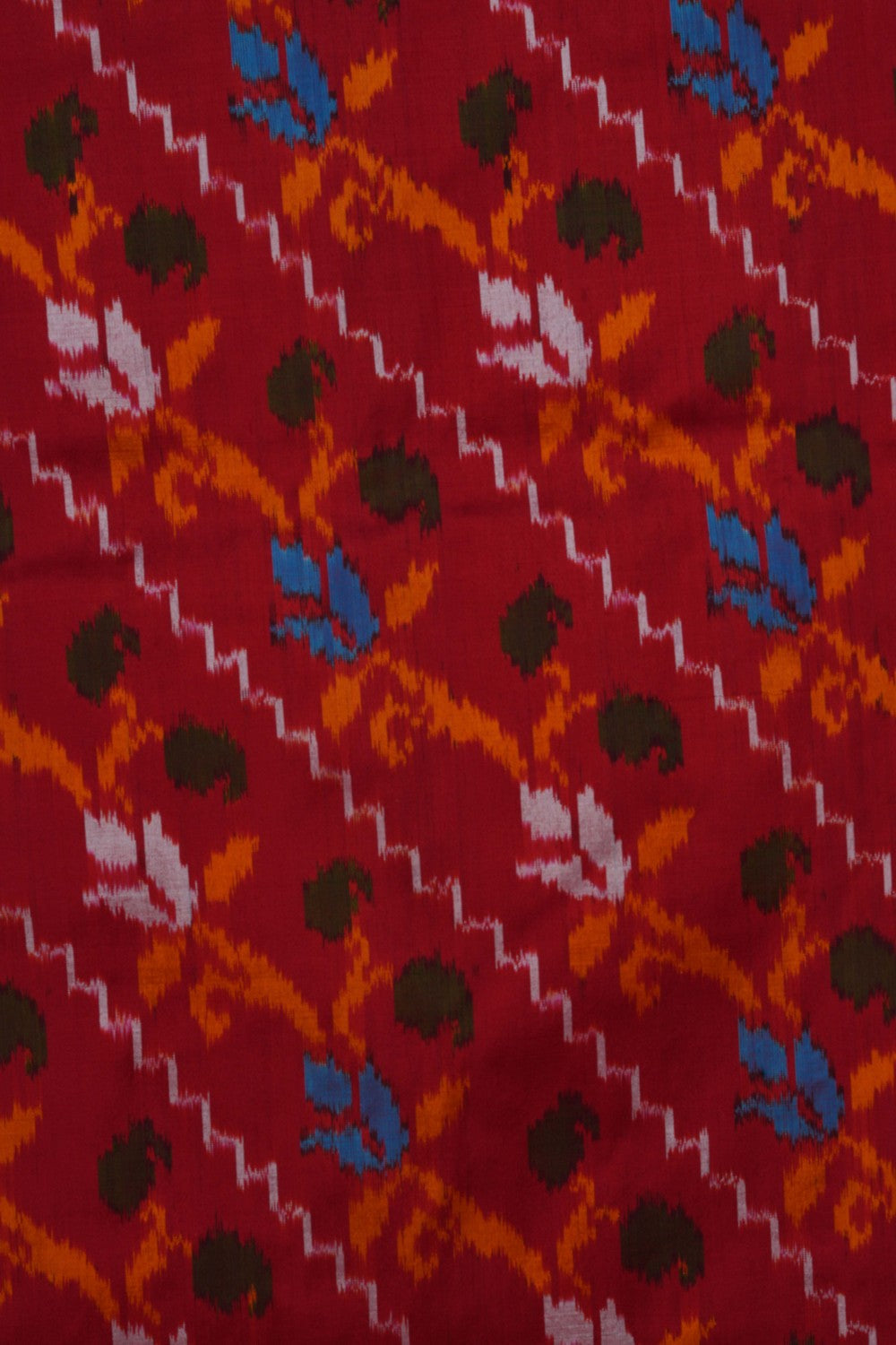 Image of Pochampally Ikat Silk Saree
