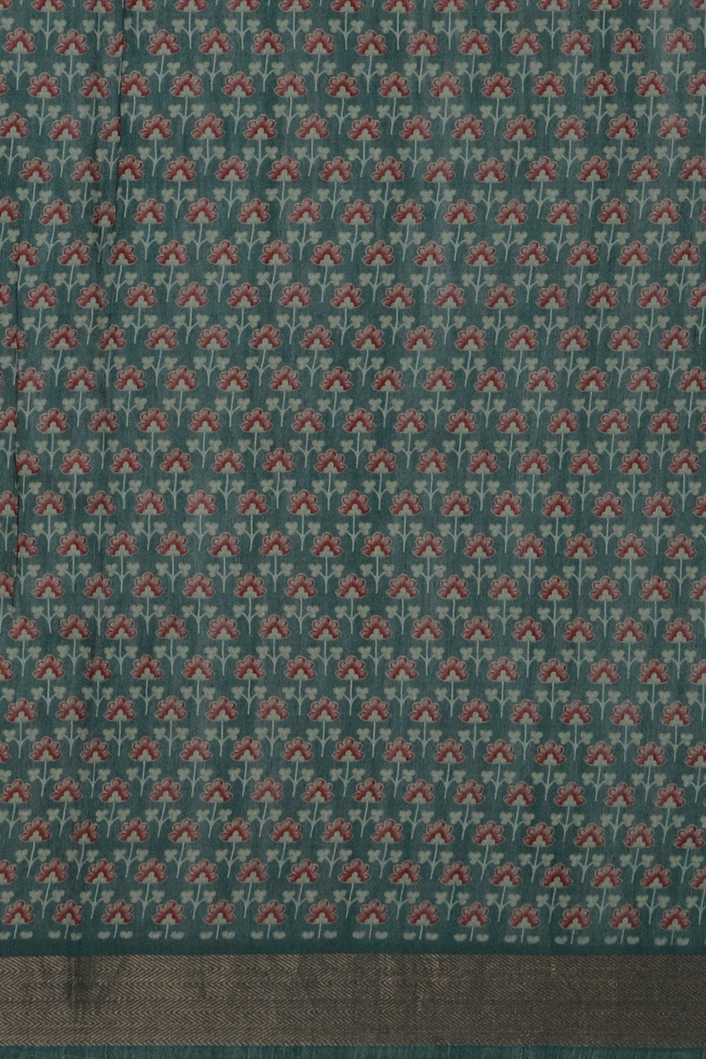 Pichwai Art Tussar Silk Saree
