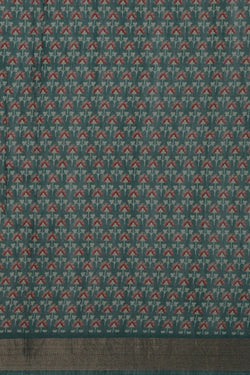 Image of Pichwai Art Tussar Silk Saree