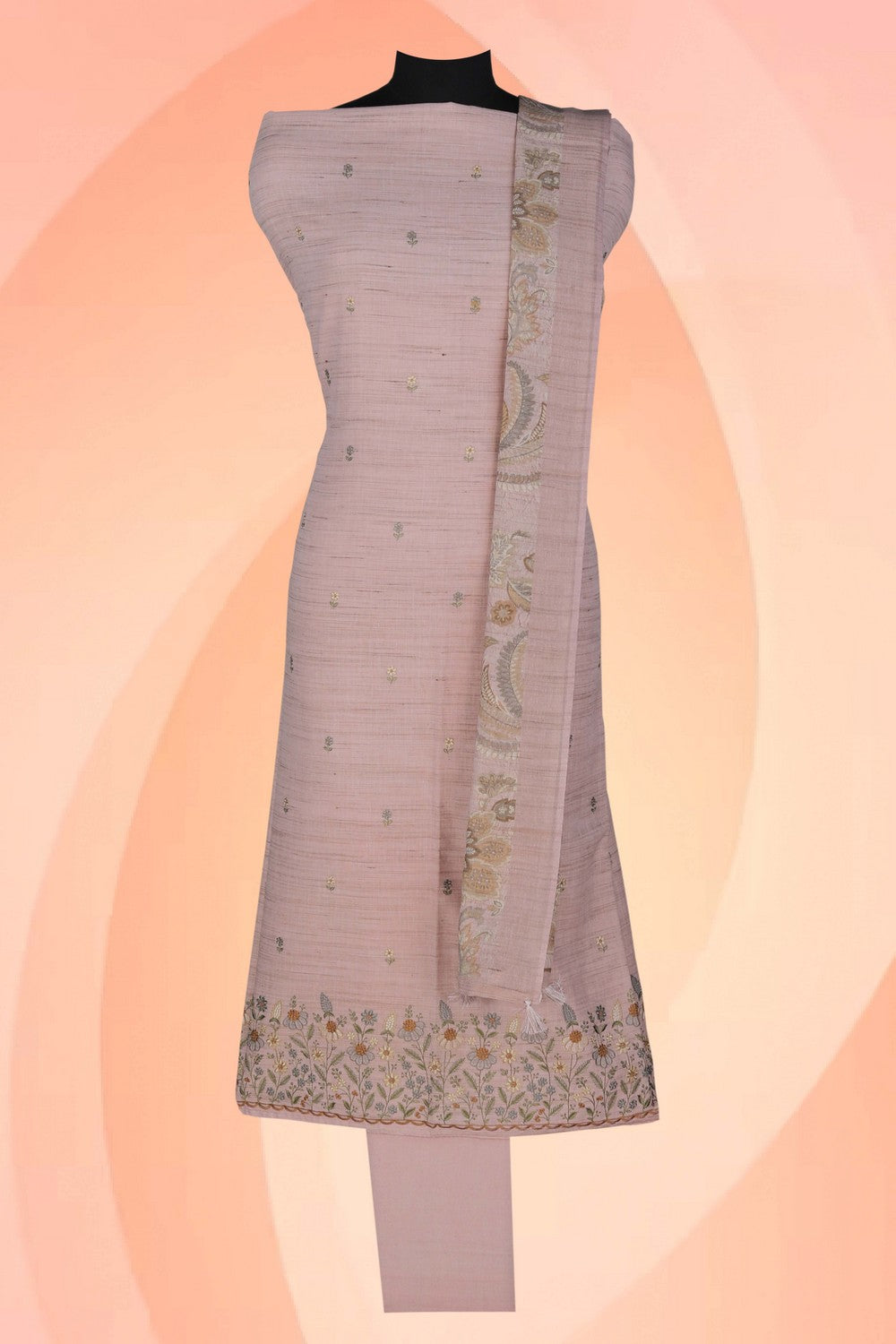 Image of Unstitched Suit Set Fabric (3 Pcs Set)