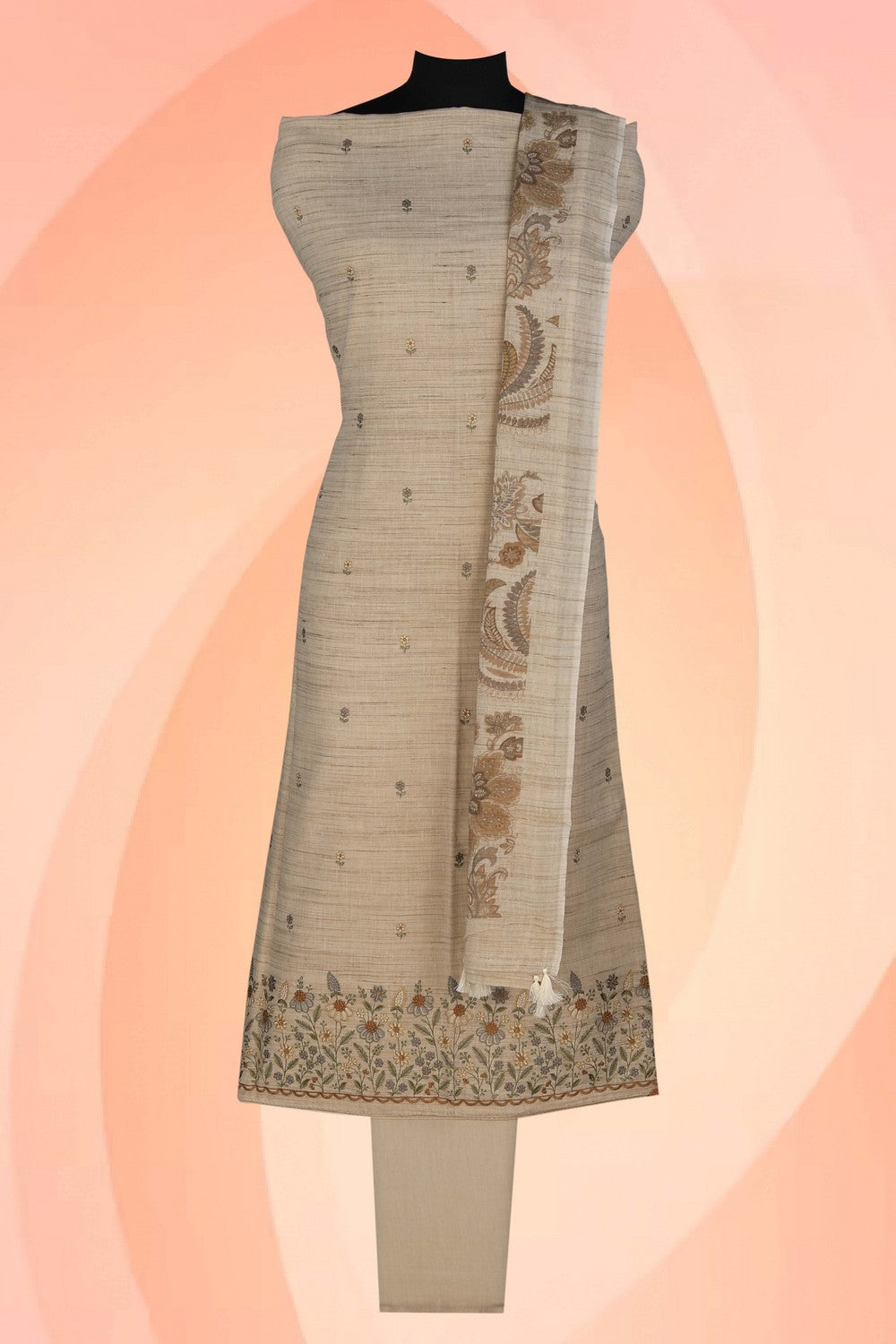 Image of Unstitched Suit Set Fabric (3 Pcs Set)