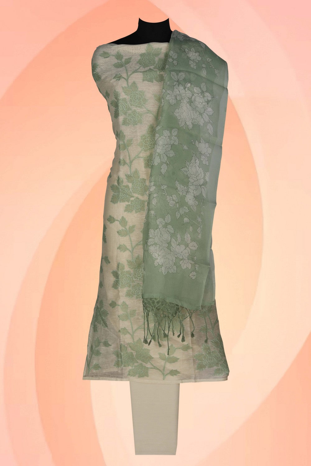 Image of Unstitched Suit Set Fabric (3 Pcs Set)