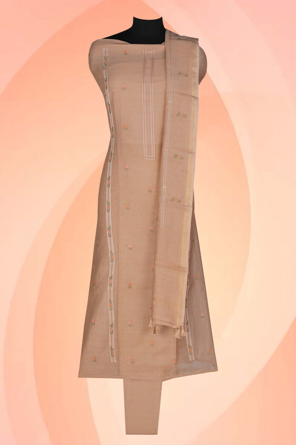 Image of Unstitched Suit Set Fabric (3 Pcs Set)