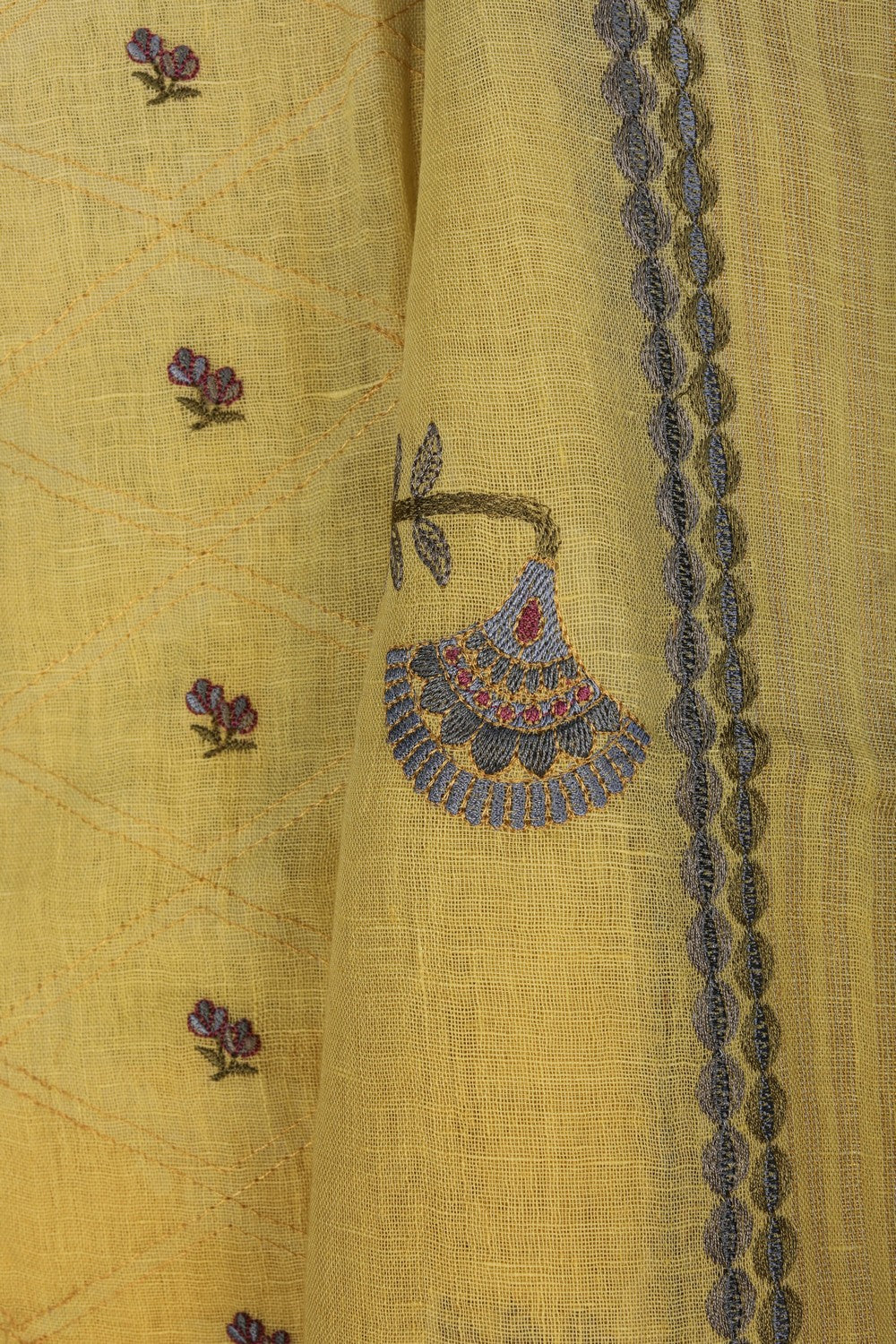 Unstitched Suit Set Fabric (3 Pcs Set)