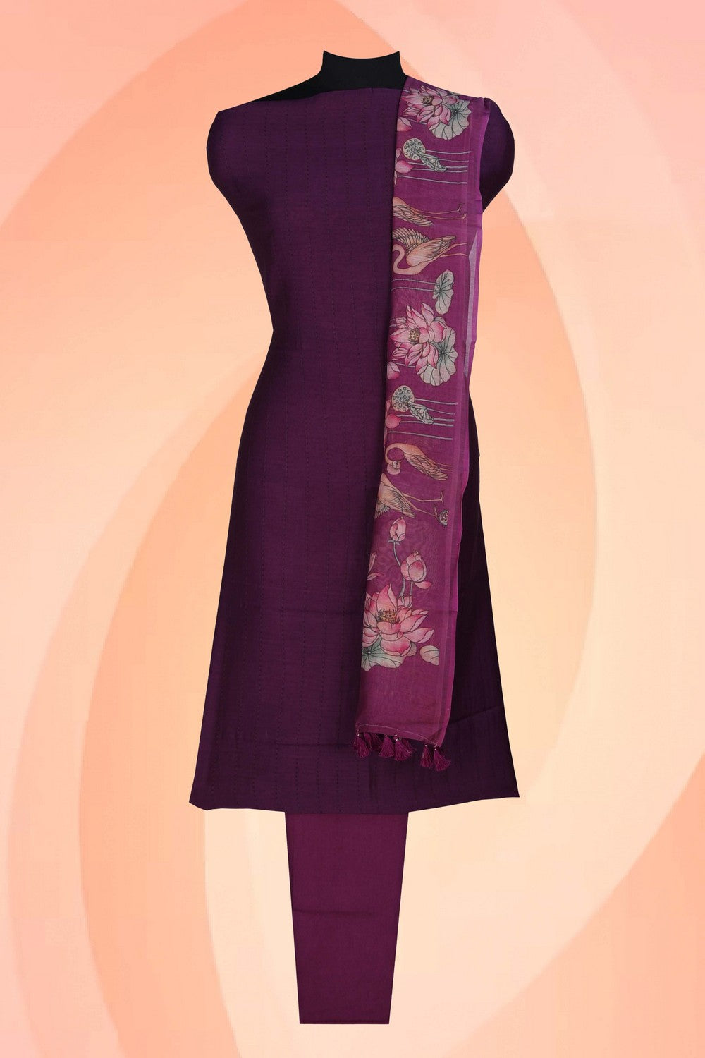 Image of Unstitched Suit Set Fabric (3 Pcs Set)