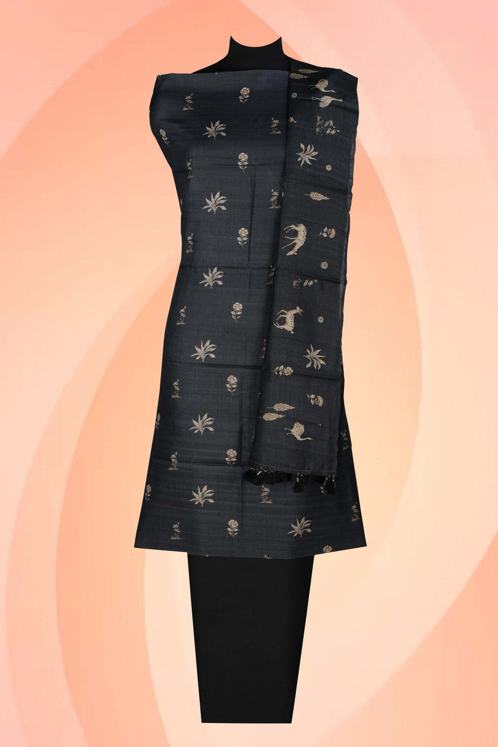 Image of Unstitched Suit Set Fabric (3 Pcs Set)