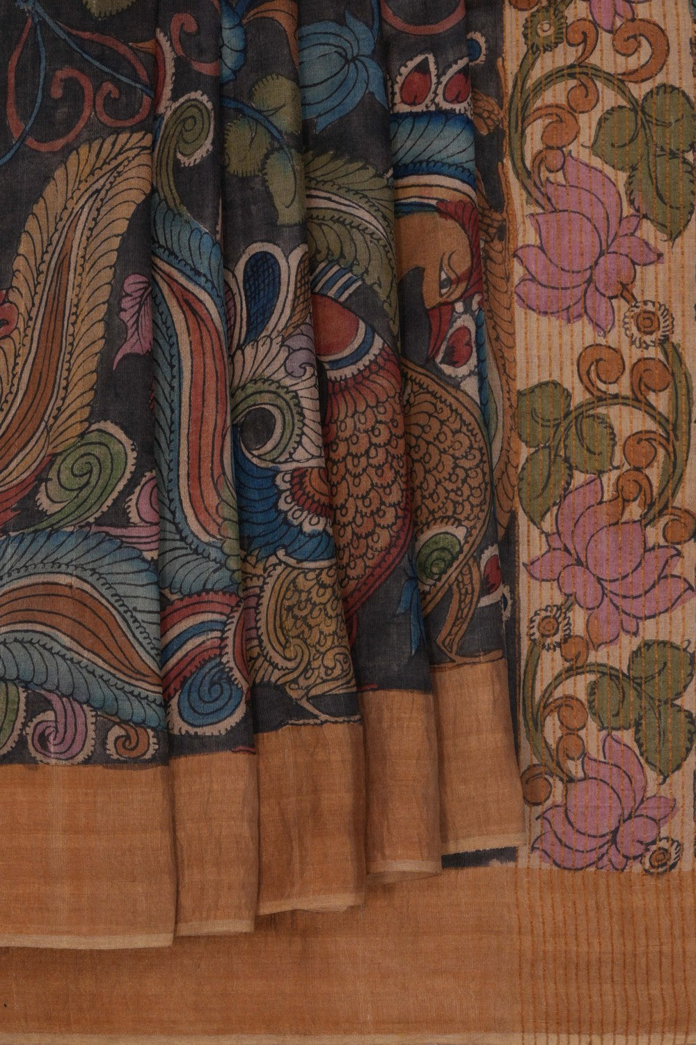 Kalamkari Painting Saree