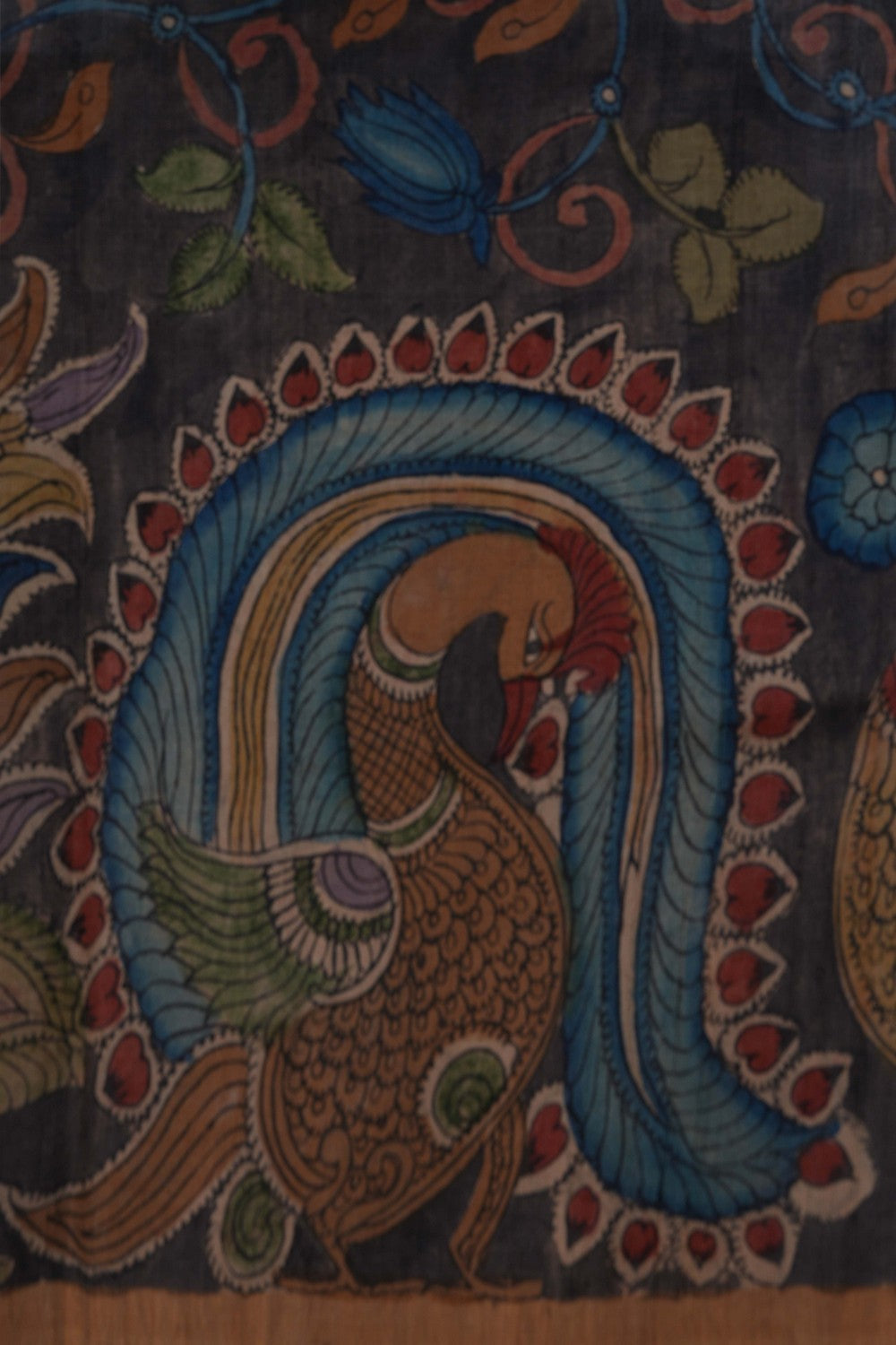 Kalamkari Painting Saree