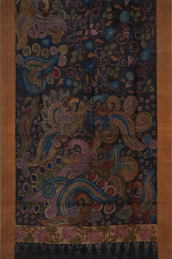 Image of Kalamkari Painting Saree