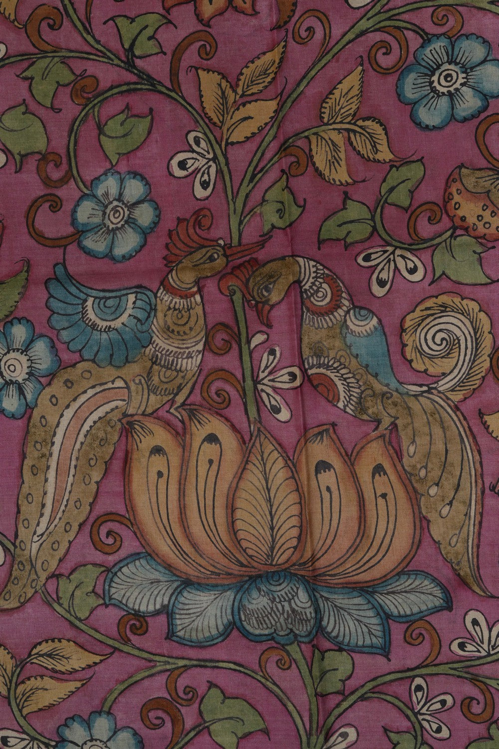 Kalamkari Painting Saree