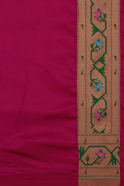 Image of A Beautiful Paithani Pink Saree