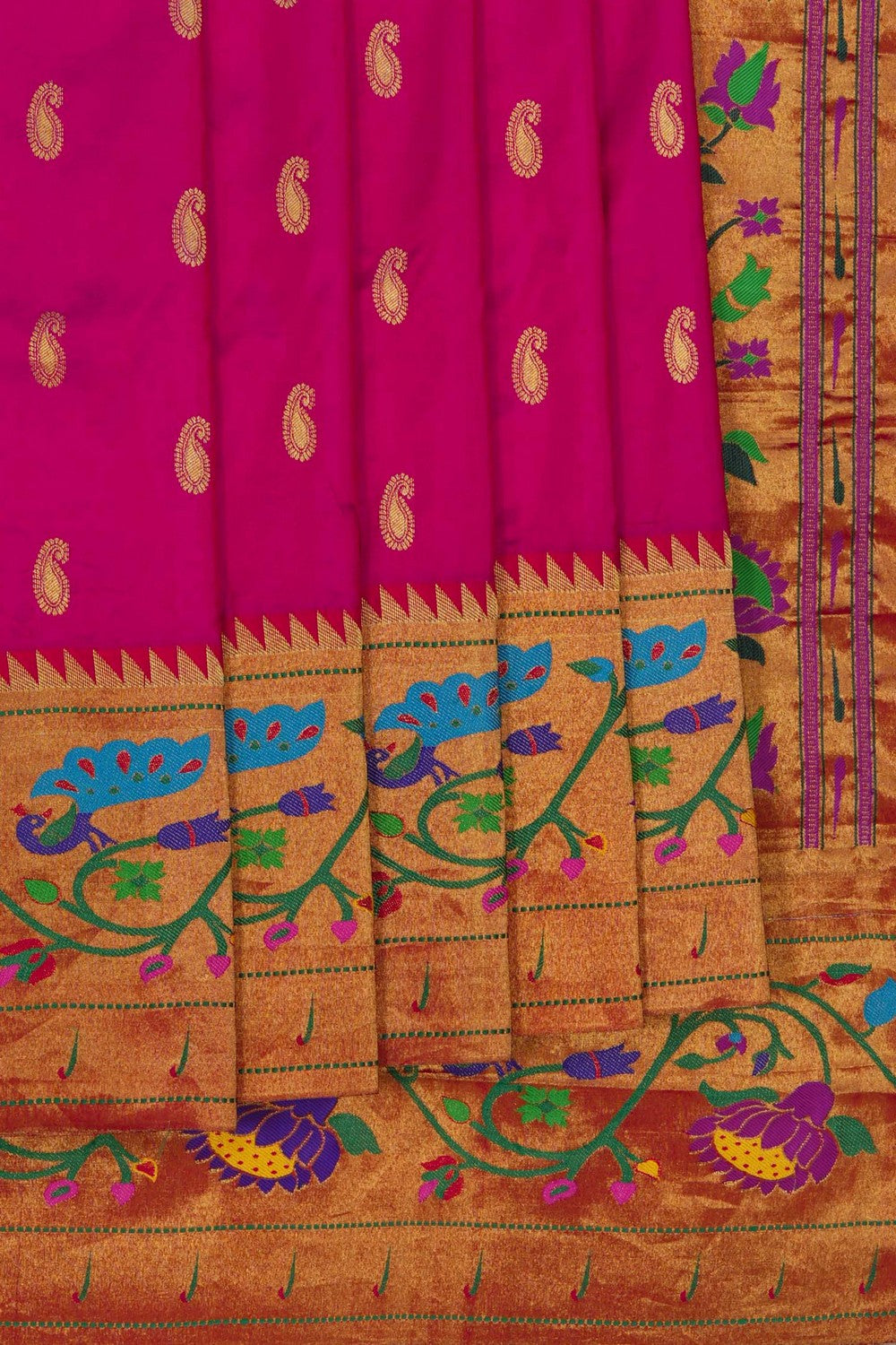 Image of Paithani Pink Saree