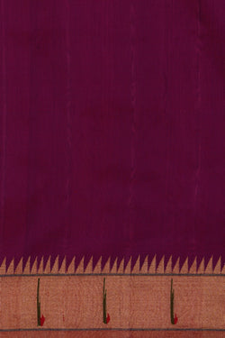 Image of A Beautiful Paithani Magenta Saree