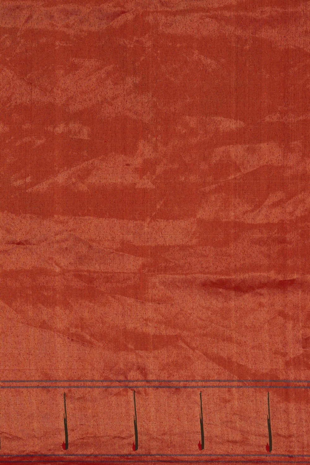 A Beautiful Paithani Red Saree