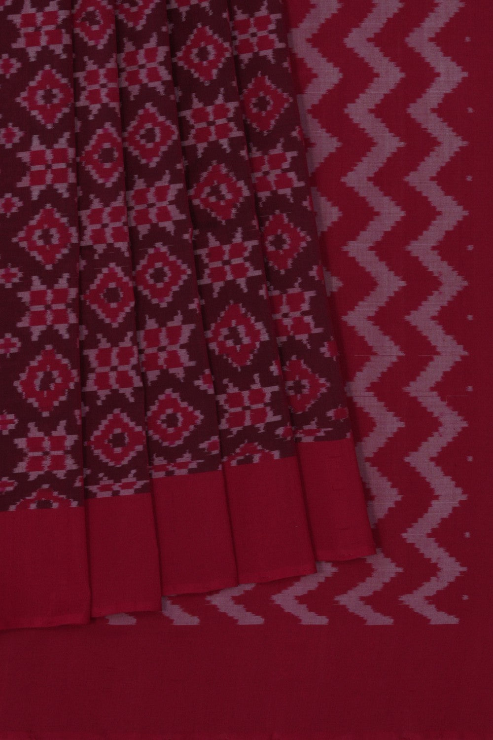 Pochampally Ikat Cotton Silk Saree