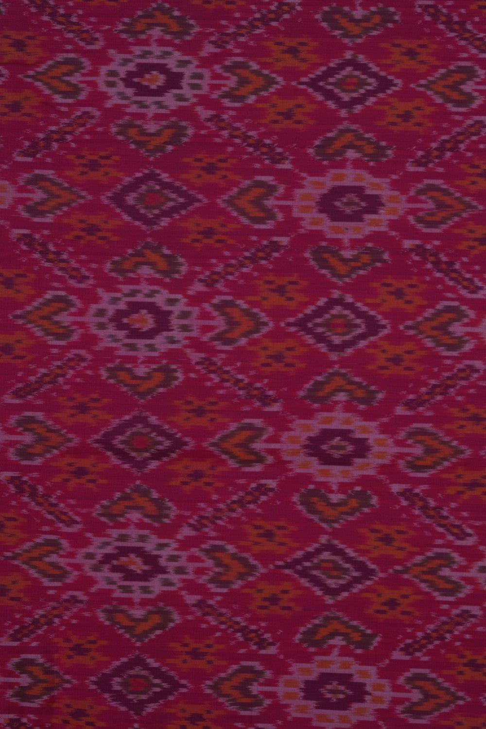 Image of Pochampally Ikat Cotton Silk Saree