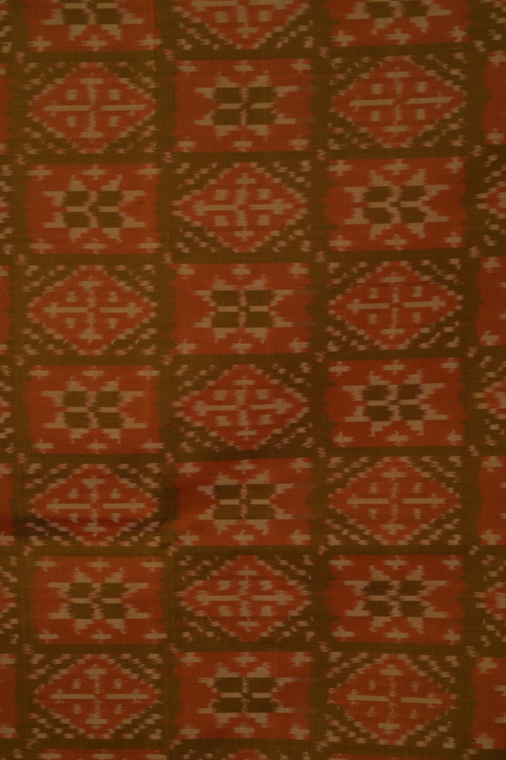 Image of Pochampally Ikat Cotton Silk Saree