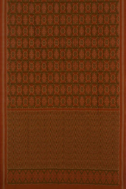 Image of Pochampally Ikat Cotton Silk Saree