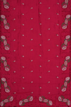Image of Pink Embroidery Saree