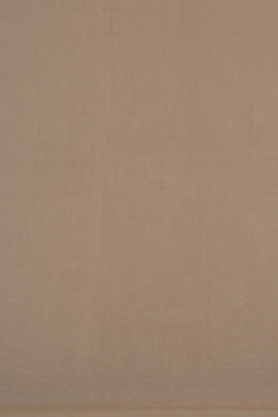 Image of Tissue Embroidery Off White Saree