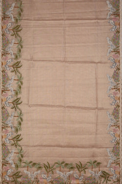 Image of Tissue Silk Gold Saree