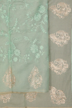 Image of Kota Aqua Green Saree