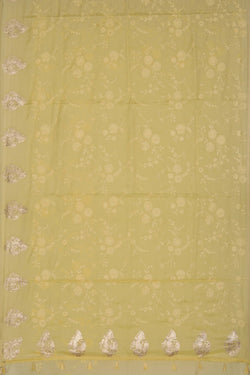 Image of Kota Lime Yellow Saree