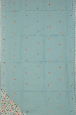 Image of Kota Ice Blue Saree