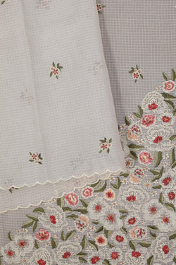 Image of Kota White Saree