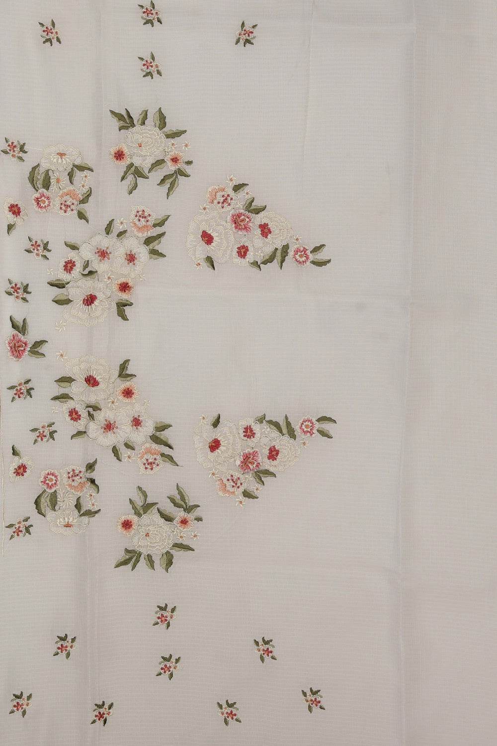 Kota White Saree