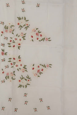 Image of Kota White Saree