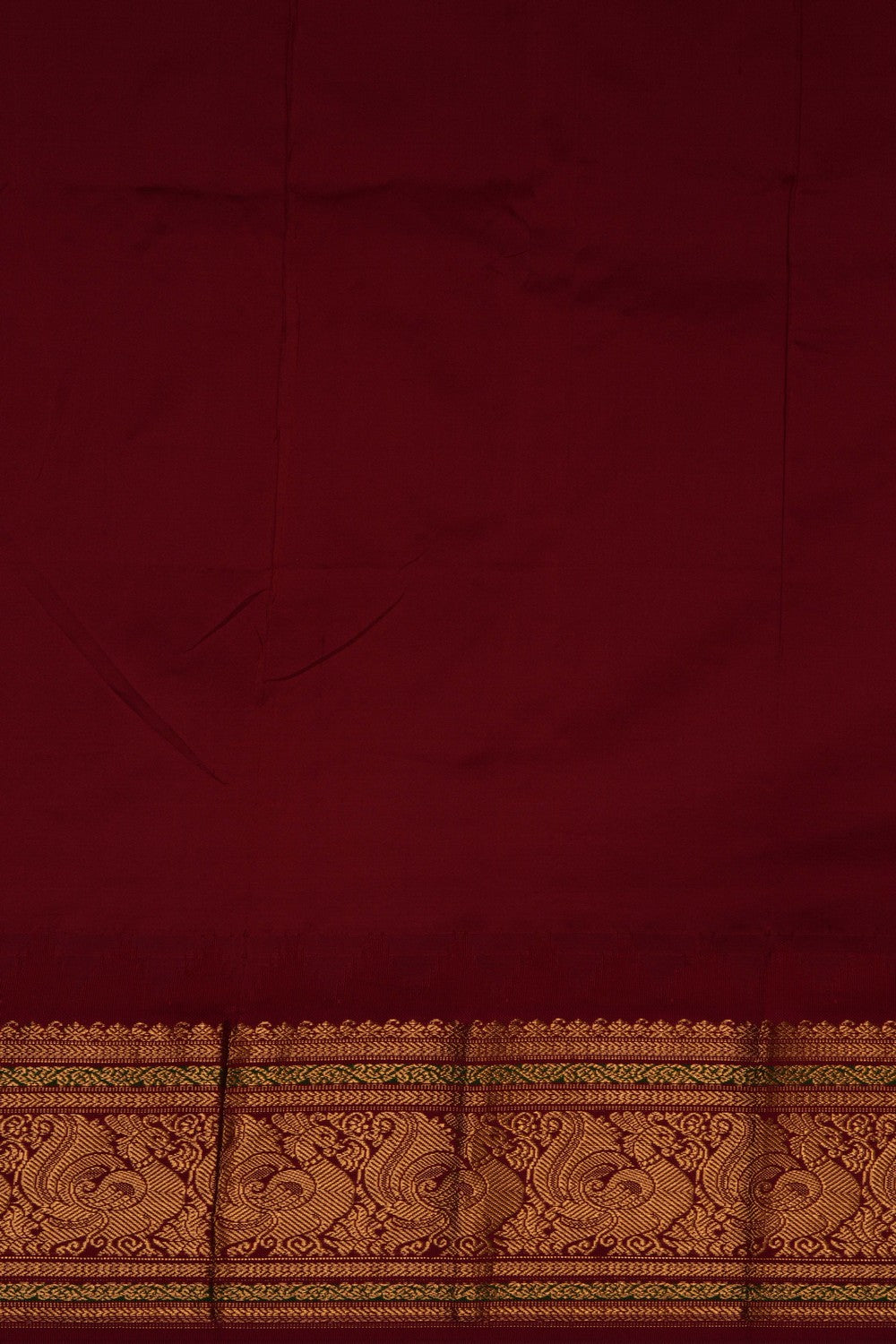 Narayanpet Pure Silk Lime Yellow Saree