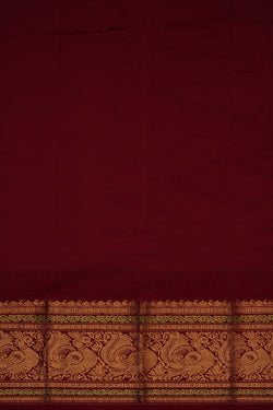 Image of Narayanpet Pure Silk Green Saree