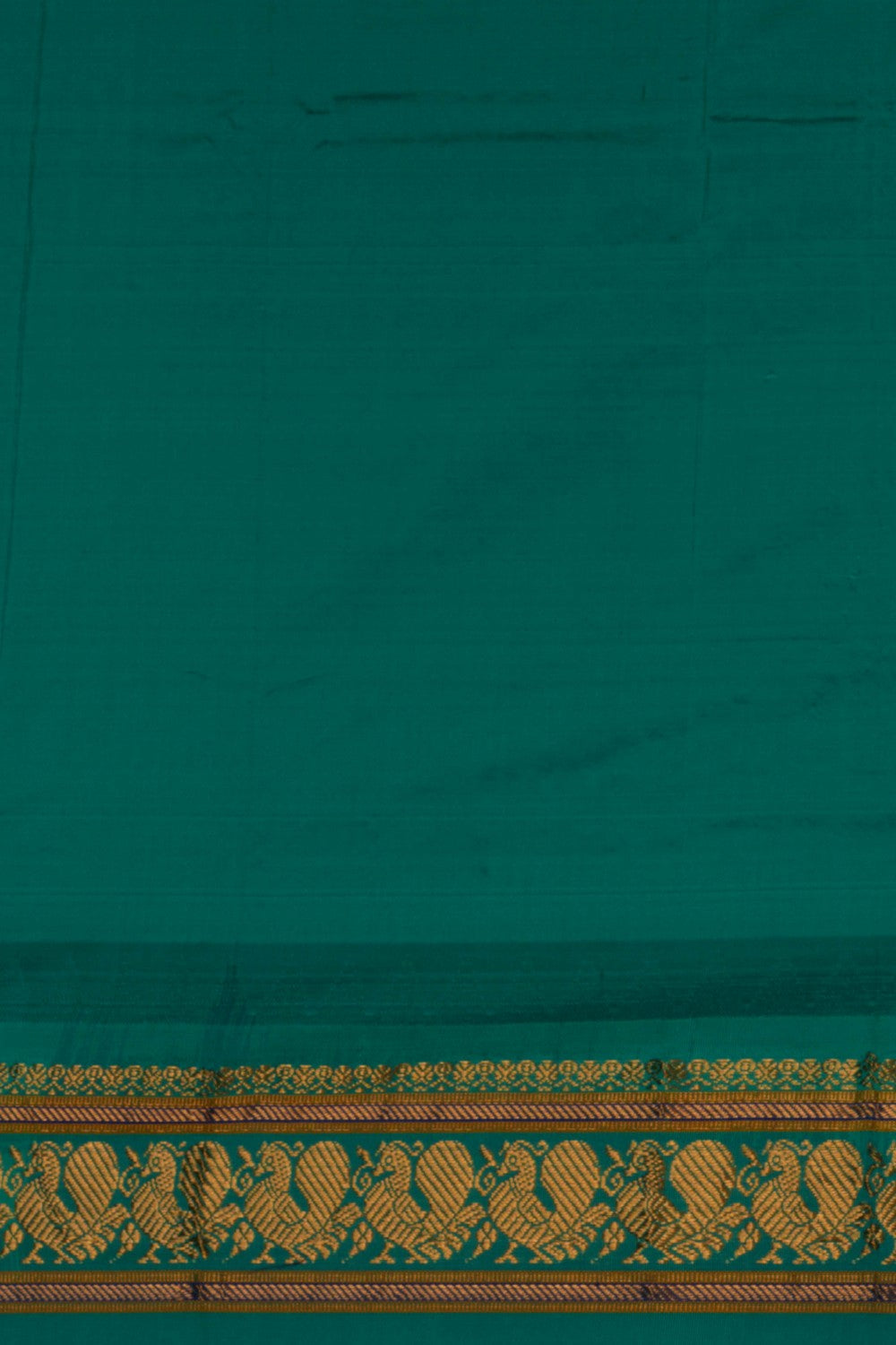 Image of Narayanpet Pure Silk Royal Blue Saree